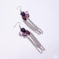 Paparazzi Decadent Distance - Purple Earrings