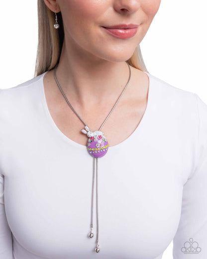 Paparazzi Elated Easter - Multi Egg Bunny Necklace