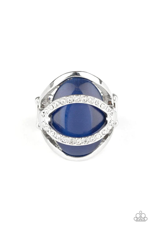 Paparazzi Endless Enchantment - Blue Ring - Life Of The Party - November 2020