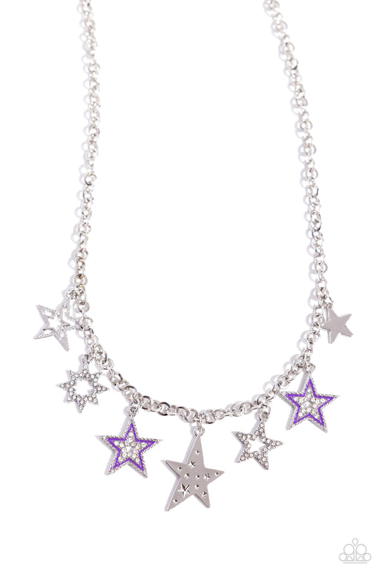 Paparazzi Starstruck Sentiment - Purple necklace