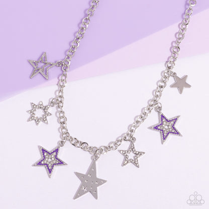 Paparazzi Starstruck Sentiment - Purple necklace