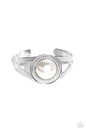 Paparazzi  Put On The GLITZ - White Bracelet