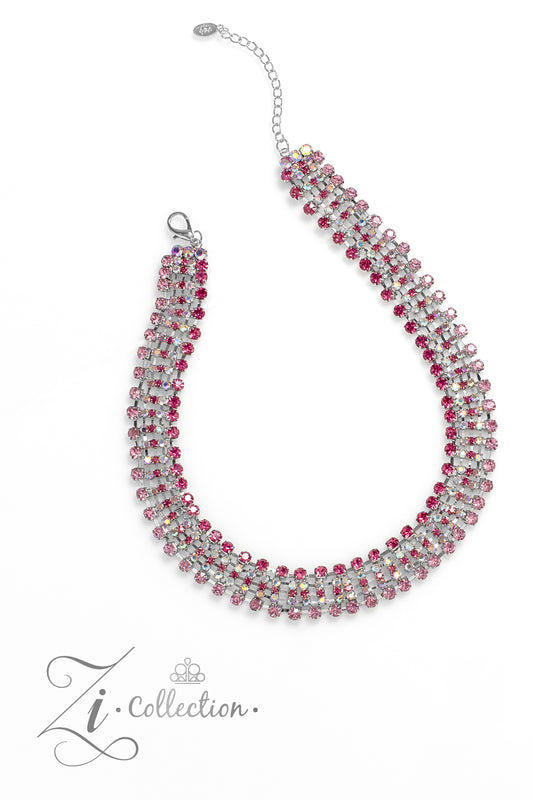 Paparazzi Zi Collection 2023 - The Flirtatious - Pink Necklace
