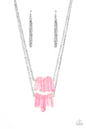 Paparazzi Crystal Catwalk - Pink Necklace