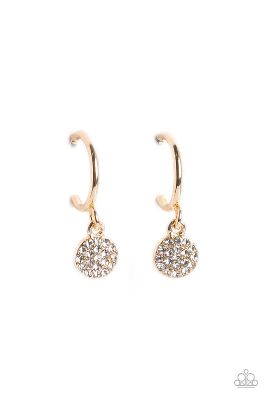 Paparazzi Bodacious Ballroom - Gold Earrings