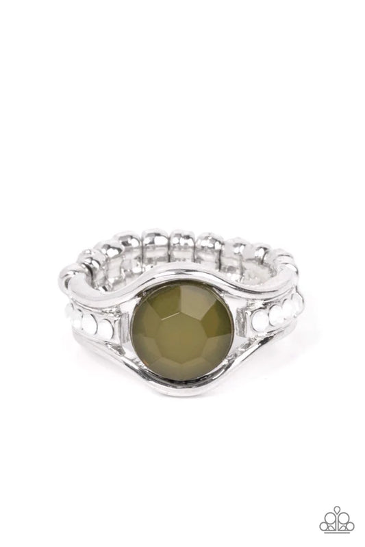 Paparazzi Meadow Mist - Green Ring