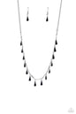 Paparazzi Drop-Dead Dance - Black Necklace