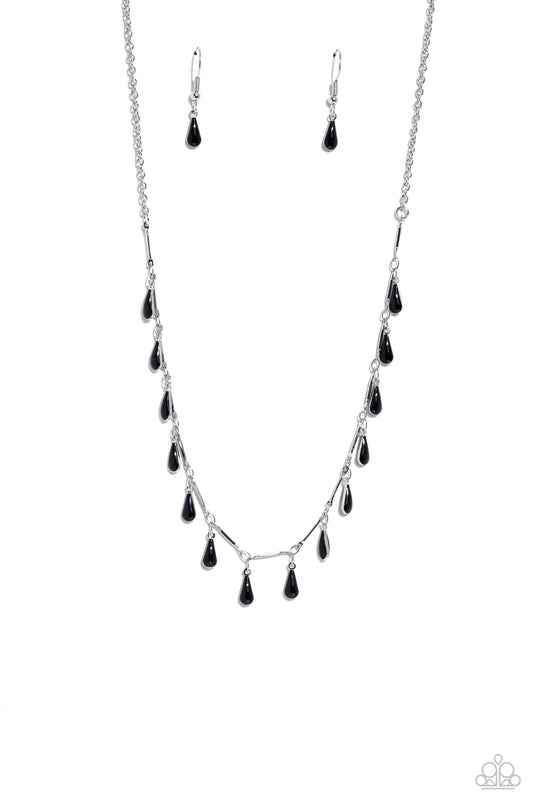 Paparazzi Drop-Dead Dance - Black Necklace