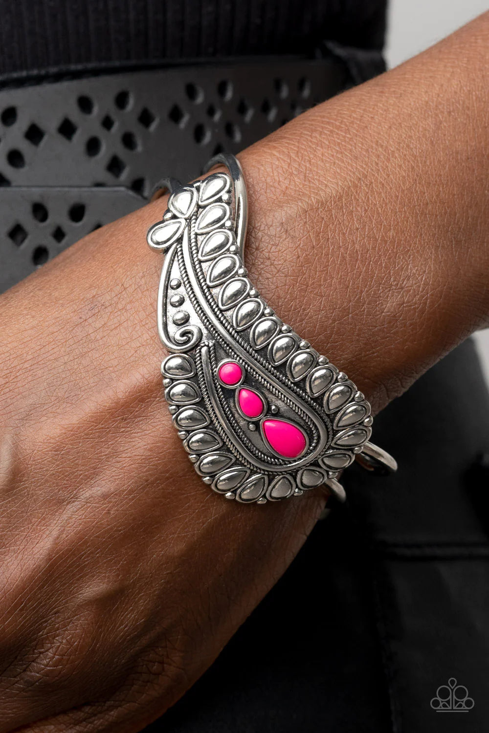 Paparazzi Paisley Prairie - Pink Bracelet