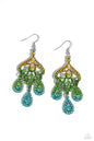 Paparazzi Chandelier Command - Multi Earrings