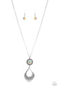 Paparazzi Stone TOLL - Yellow Multi Necklace