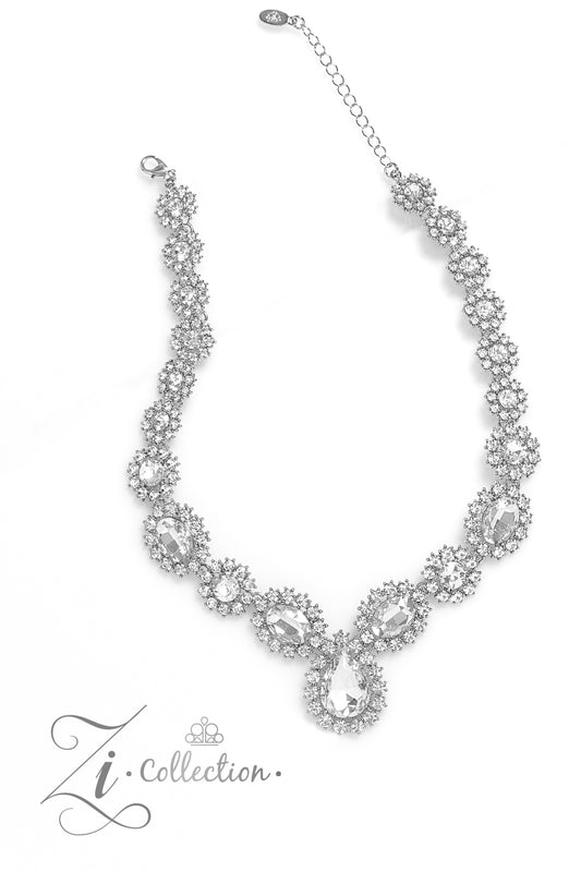 Paparazzi Zi Collection 2023 - The Everlasting - White Necklace