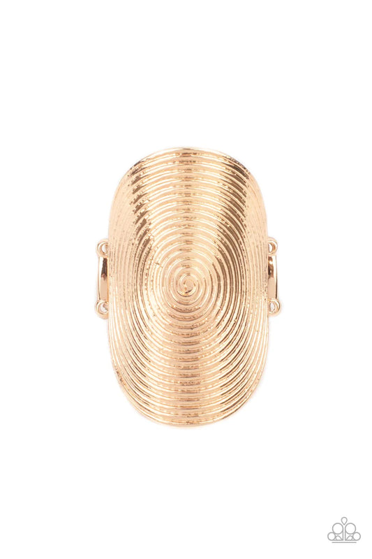 Paparazzi Urban Labyrinth - Gold Ring