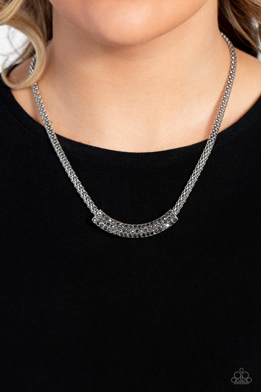 Paparazzi Swing Dance Dream - Silver Necklace