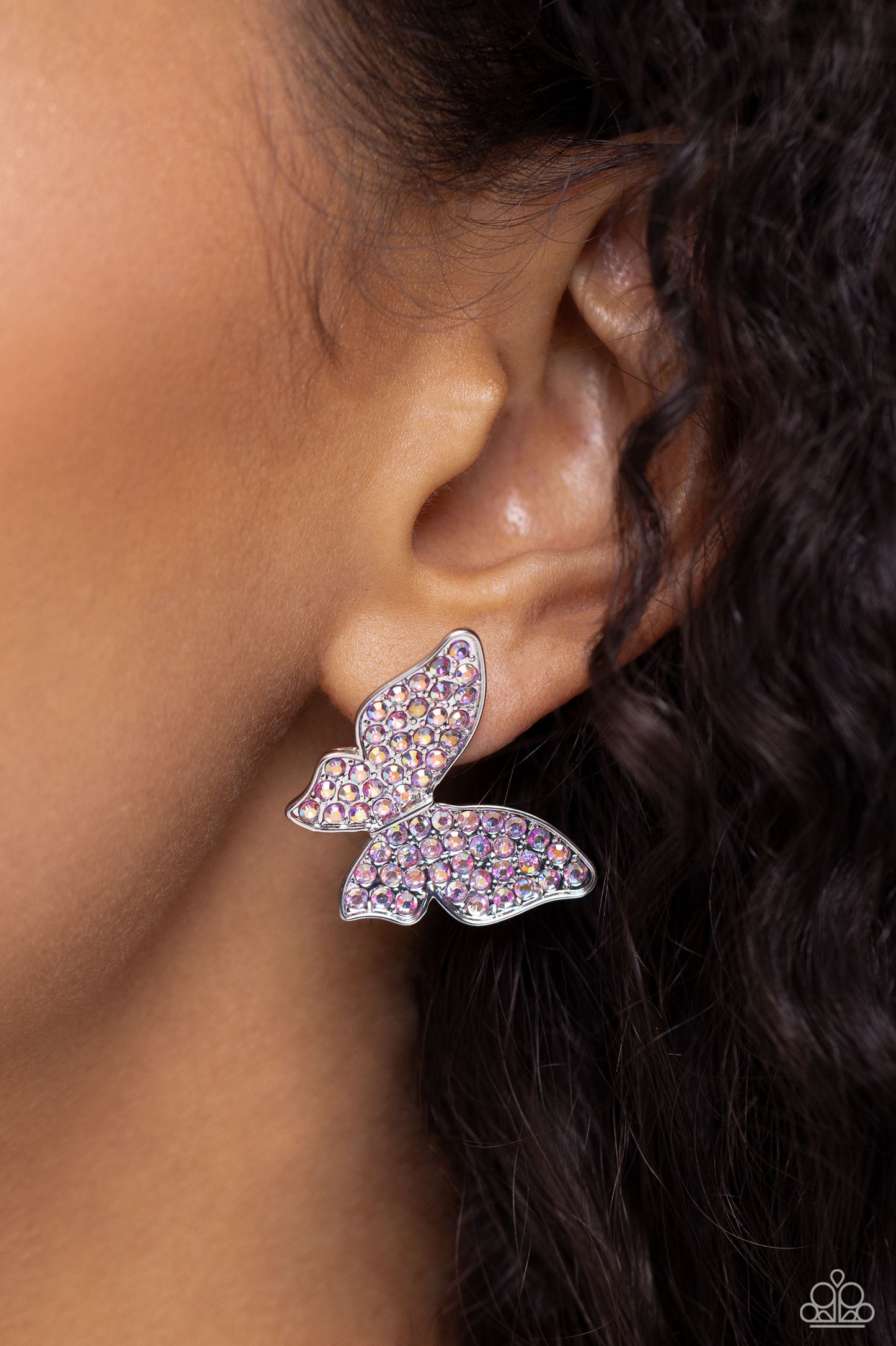 Paparazzi High Life - Pink Earrings