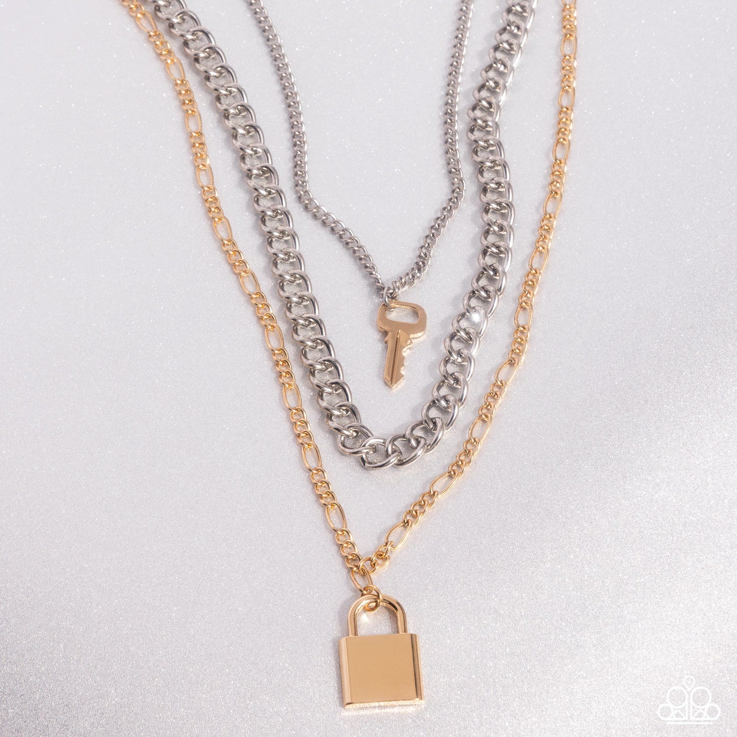 Paparazzi Low Key Layers - Multi Layered Necklace
