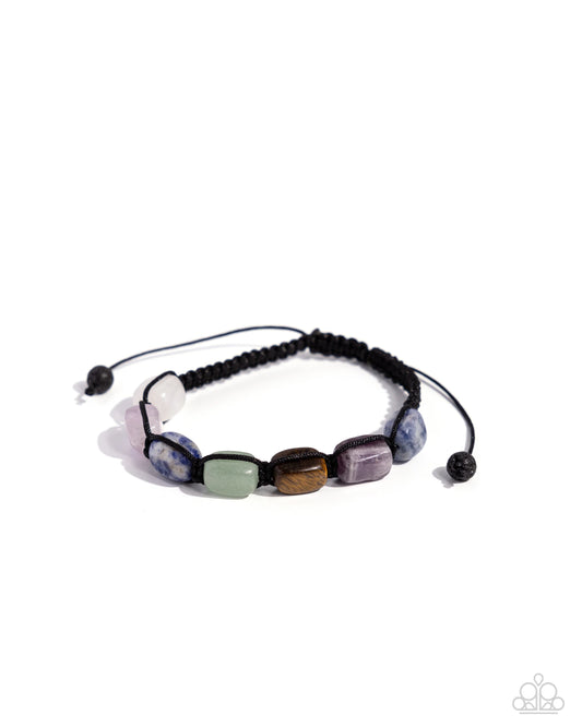 Paparazzi Multicolored Mecca - Blue Urban Bracelet