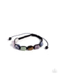 Paparazzi Multicolored Mecca - Blue Urban Bracelet