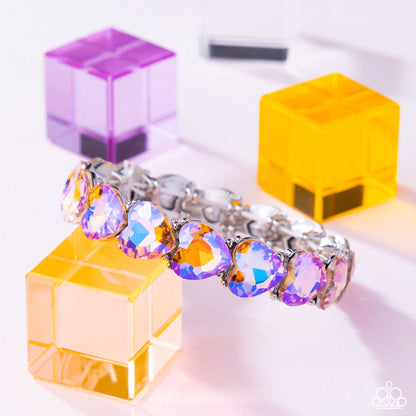 Paparazzi Only One You Love - Multi Heart Bracelet