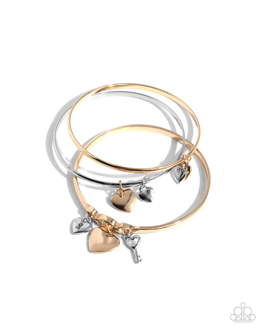 Paparazzi Sealed Sweetheart - Multi Bracelet