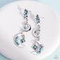 Paparazzi Stellar Serendipity - Blue Moon Star Post Earrings