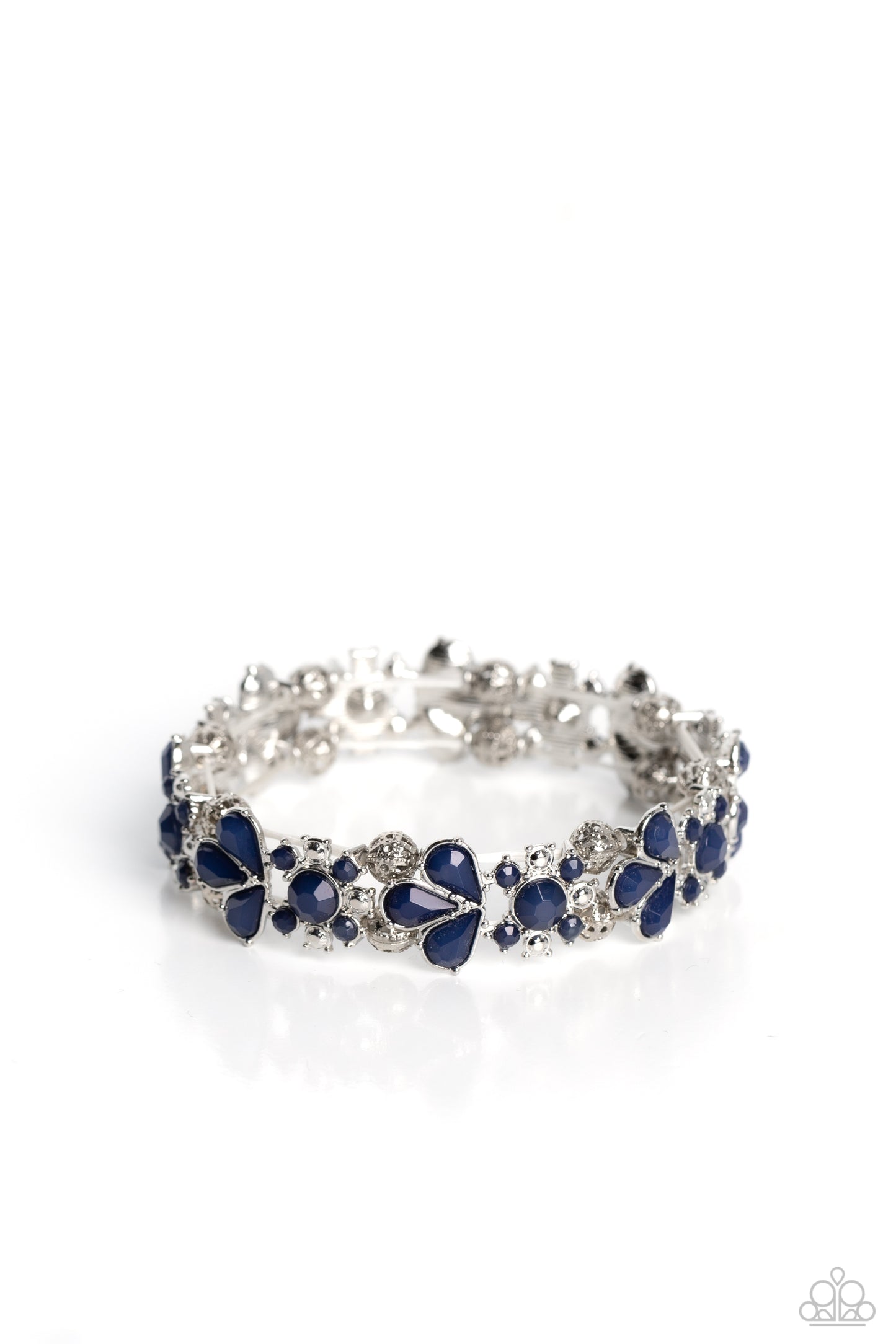 Paparazzi Teasing Torrent - Blue Bracelet