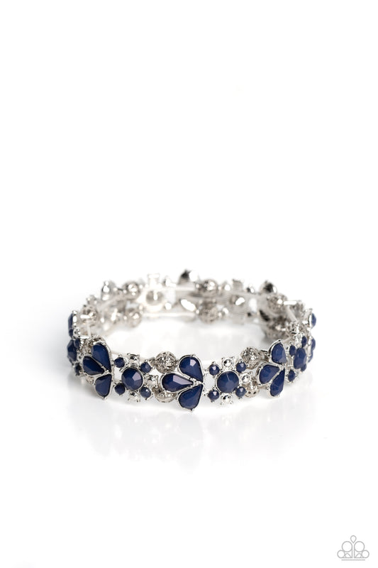 Paparazzi Teasing Torrent - Blue Bracelet