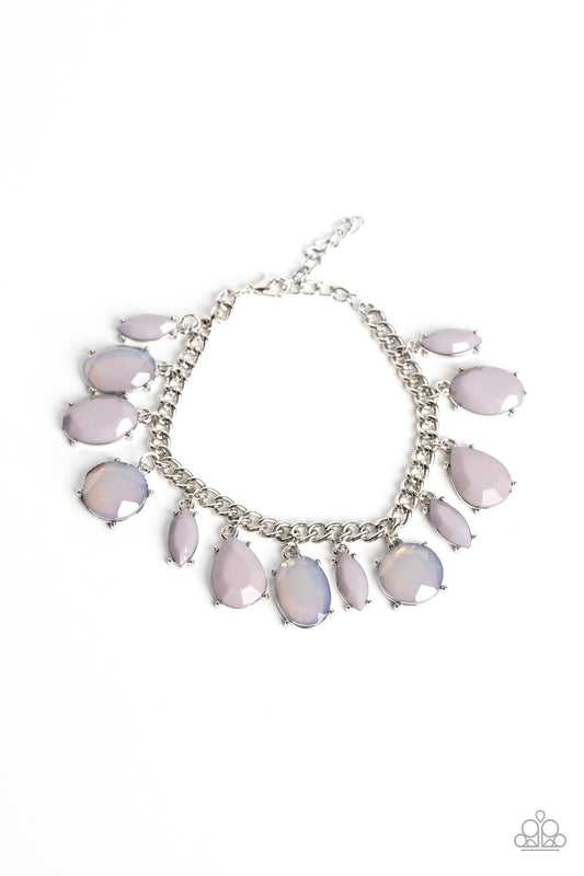 Paparazzi Serendipitous Shimmer - Silver Bracelet