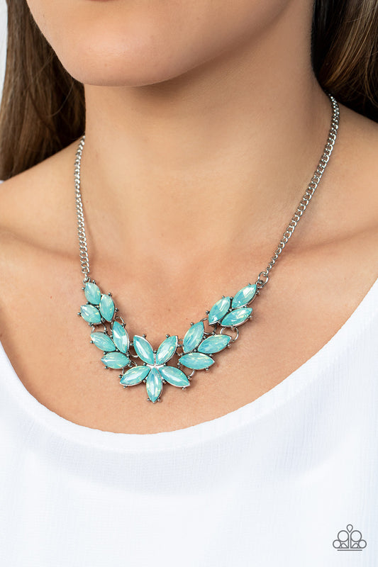 Paparazzi Ethereal Efflorescence - Green Necklace