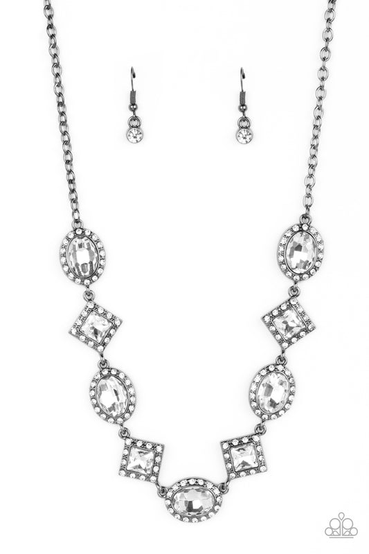 Paparazzi Diamond Of The Season - Black Necklace