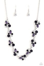 Paparazzi Swimming In Sparkles - Purple Necklace