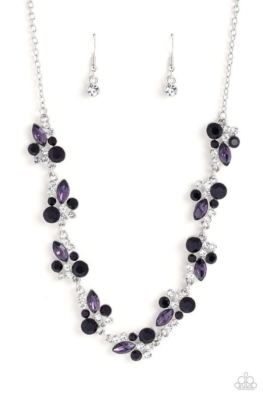 Paparazzi Swimming In Sparkles - Purple Necklace