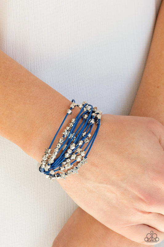 Paparazzi Star-Studded Affair - Blue Bracelet