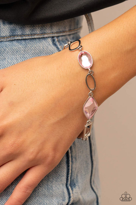 Paparazzi Dazzle For Days - Pink Bracelet