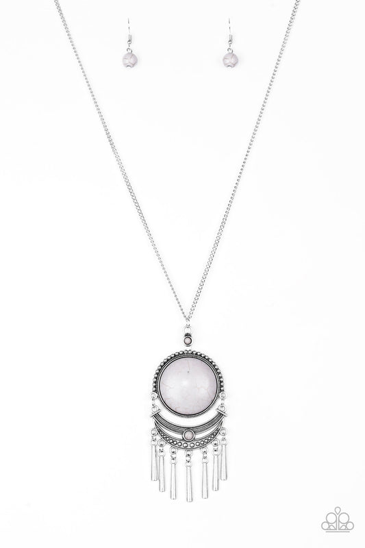 Paparazzi Rural Rustler - Silver Necklace