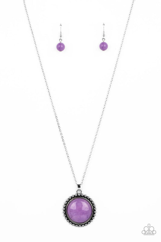 Paparazzi Sonoran Summer - Purple Necklace