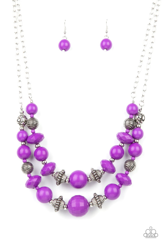 Paparazzi Upscale Chic - Purple Necklace