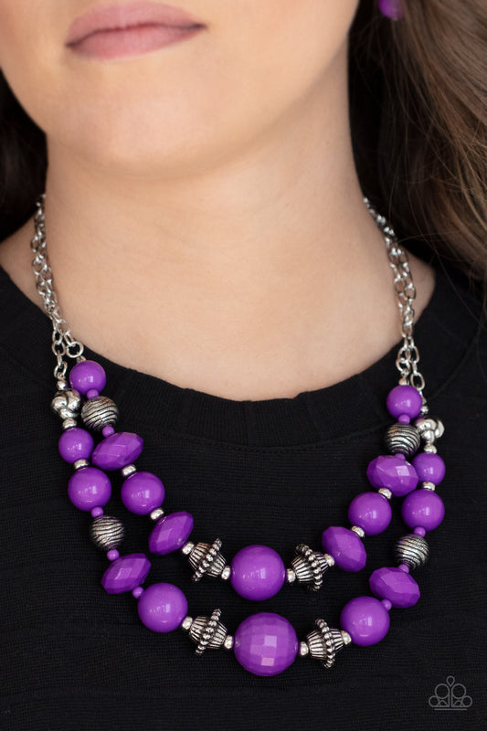 Paparazzi Upscale Chic - Purple Necklace