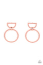 Paparazzi CONTOUR Guide - Copper Earrings