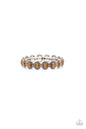 Paparazzi Sweet Oblivion - Brown Bracelet