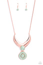 Paparazzi I CLAN See Clearly Now - Copper Necklace