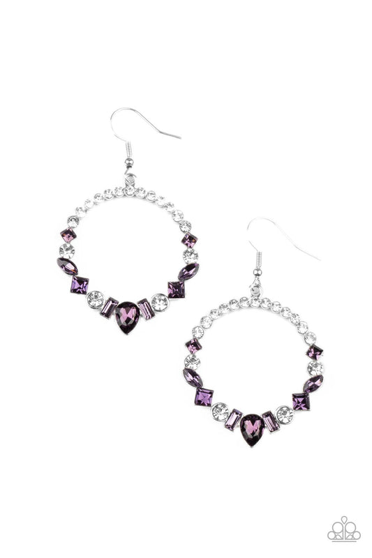 Paparazzi Revolutionary Refinement - Purple Earrings