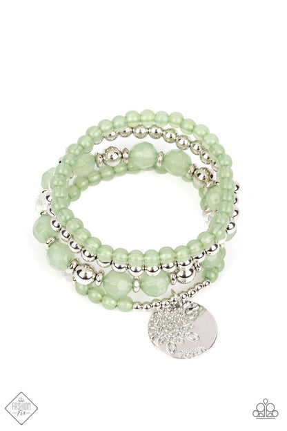 Paparazzi Glimpses Of Malibu - Green - Fashion Fix Set