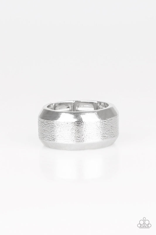 Paparazzi Checkmate - Silver Men’s Ring