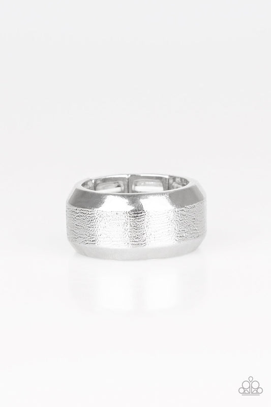 Paparazzi Checkmate - Silver Men’s Ring