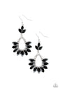 Paparazzi Extra Exquisite - Black Earrings