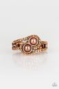 Paparazzi Collect Up Front - Copper Ring