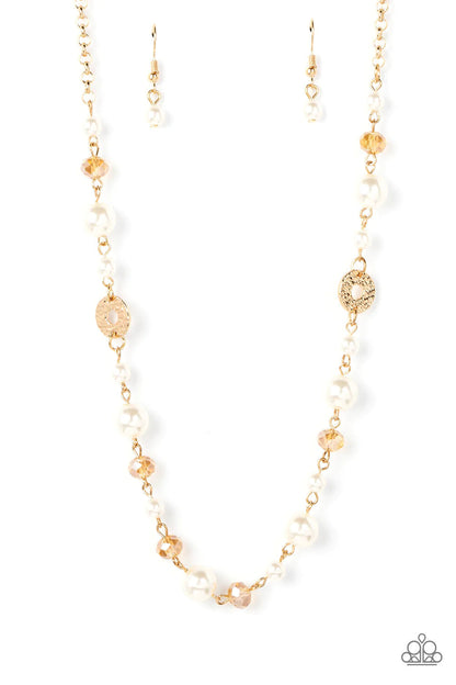 Paparazzi Traditional Transcendence - Gold Necklace - Fashion Fix Exclusive