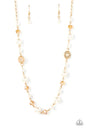 Paparazzi Traditional Transcendence - Gold Necklace - Fashion Fix Exclusive
