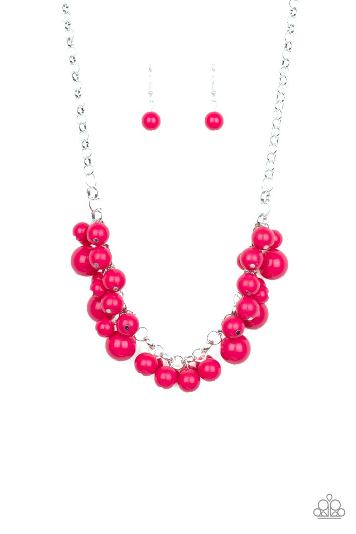 Paparazzi Walk This Broadway - Pink Necklace